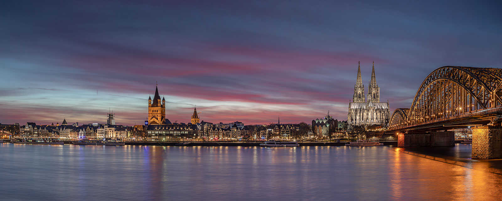 Köln Skyline Panorama