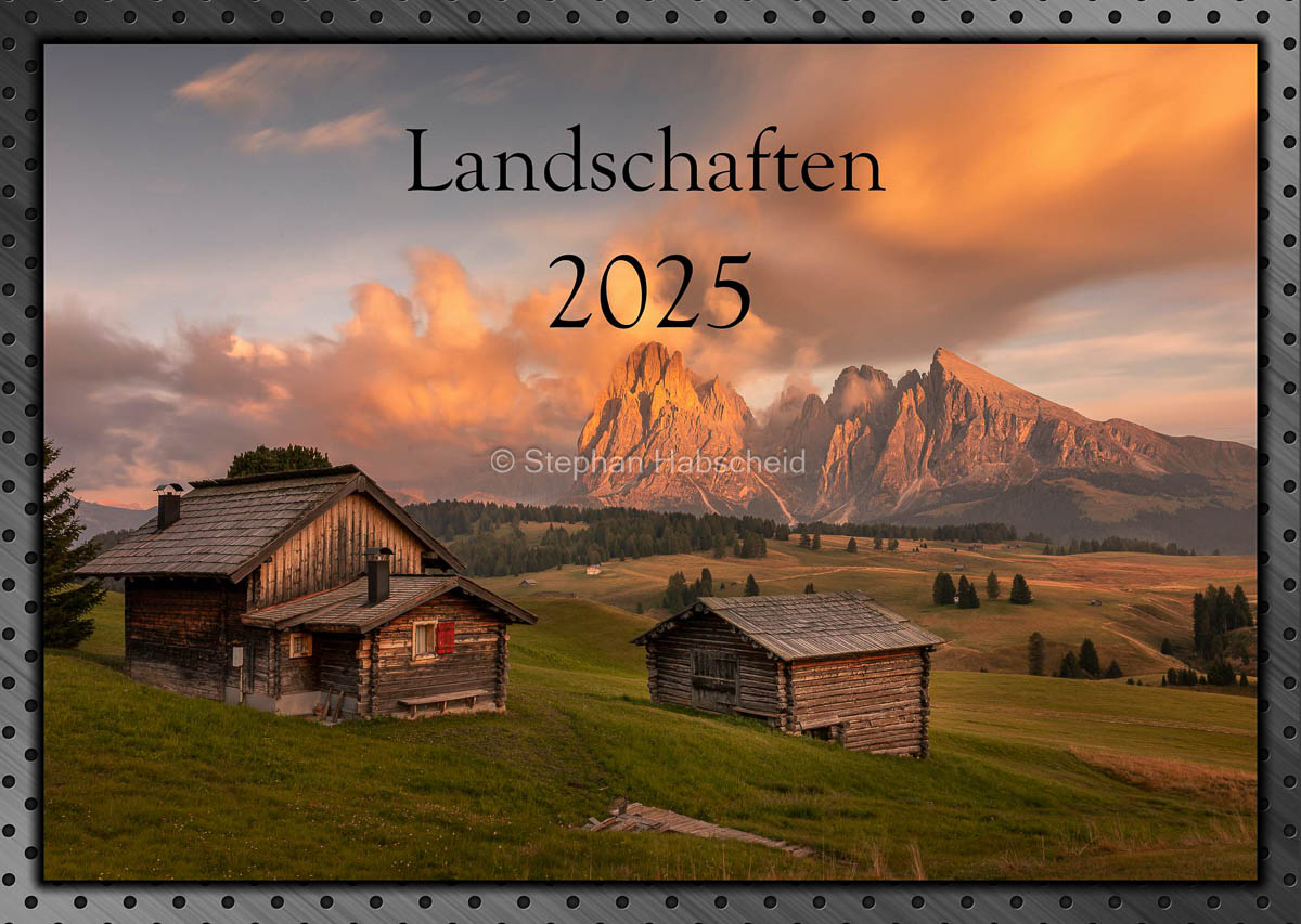 Wandkalender - Landschaften 2025